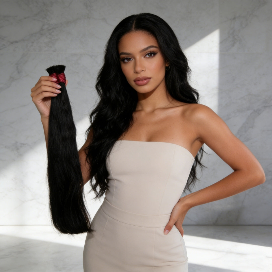 Cabelo indiano,liso levemente ondulado, 100g cabelo 100% humano,45cm 55cm, 65cm, 75cm mega hair envio imediato