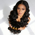 Cabelo birmanês ondulado Na Tela 50g Cabelo 100% Humano 45cm 55cm 65cm 70cm mega hair envio imediato