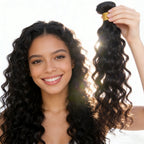 Cabelo birmanês cacheado Na Tela 50g Cabelo 100% Humano mega hair 45cm 55cm 65cm 70cm mega hair envio imediato