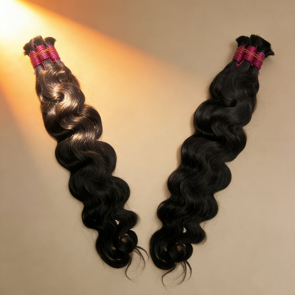 Cabelo indiano ondulado 100g cabelo 100% humano45cm 55cm 65cm 75cm mega hair envio imediato