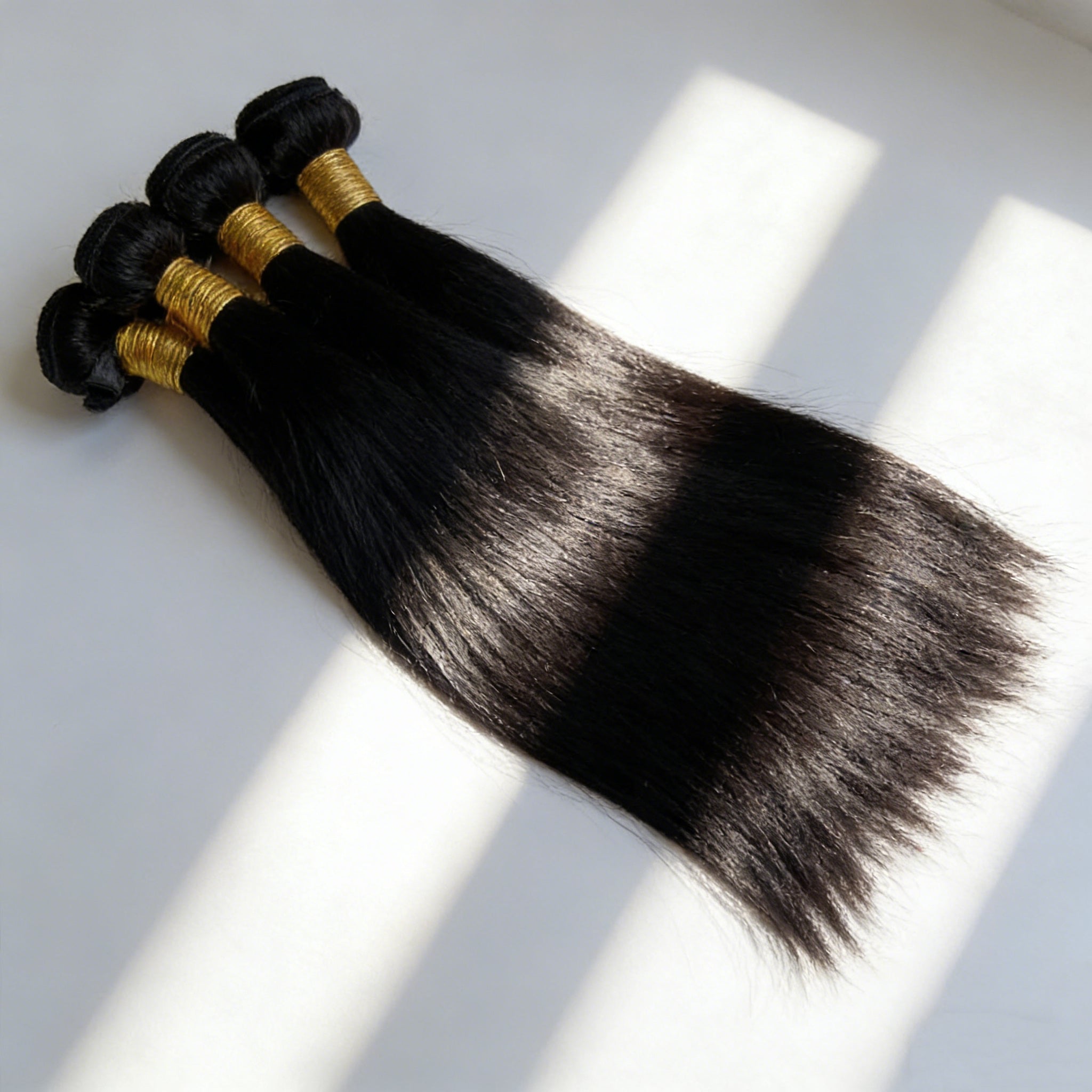 Cabelo birmanês liso Na Tela 50g Cabelo 100% Humano 45cm 55cm 65cm 70cm mega hair envio imediato