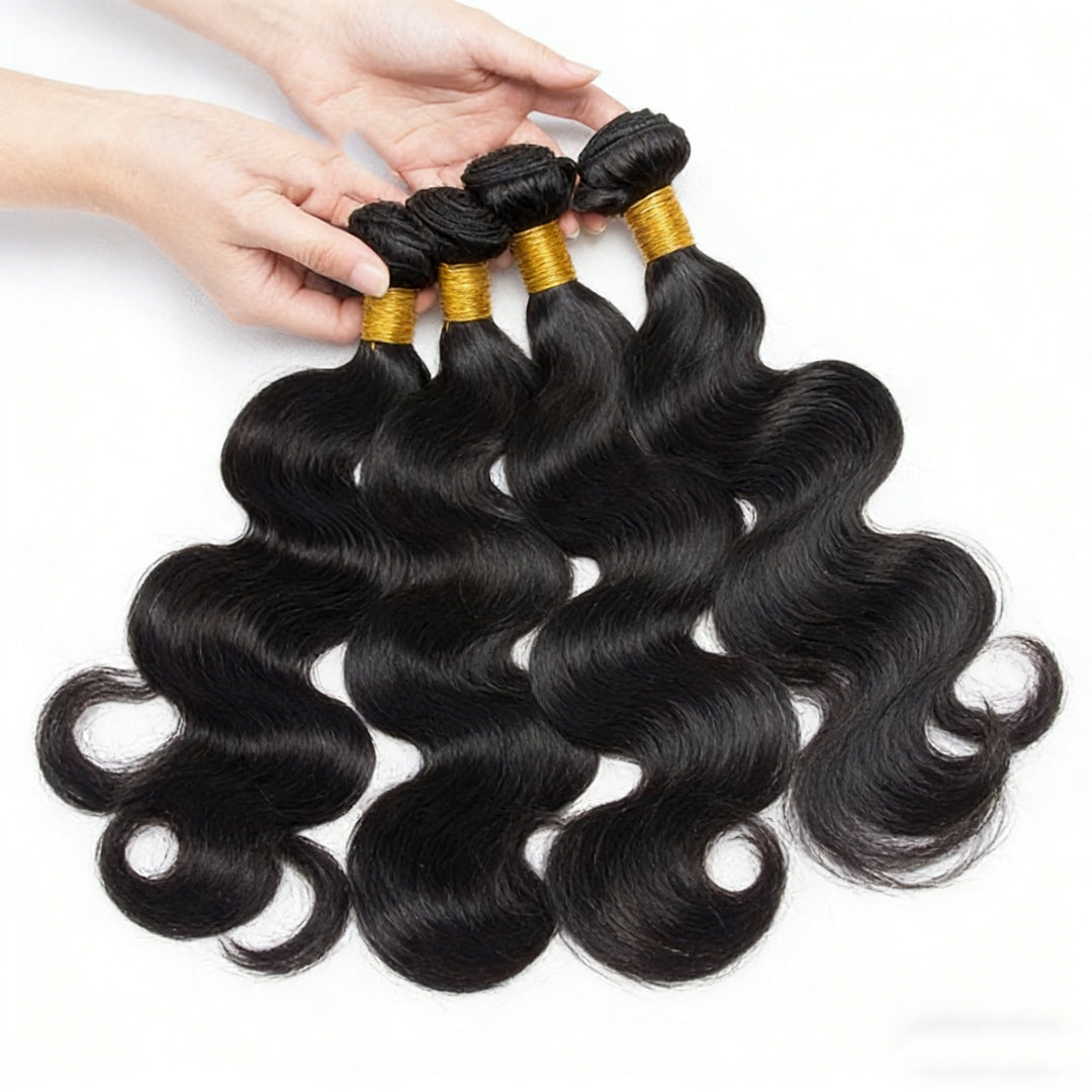 Cabelo birmanês ondulado Na Tela 50g Cabelo 100% Humano 45cm 55cm 65cm 70cm mega hair envio imediato