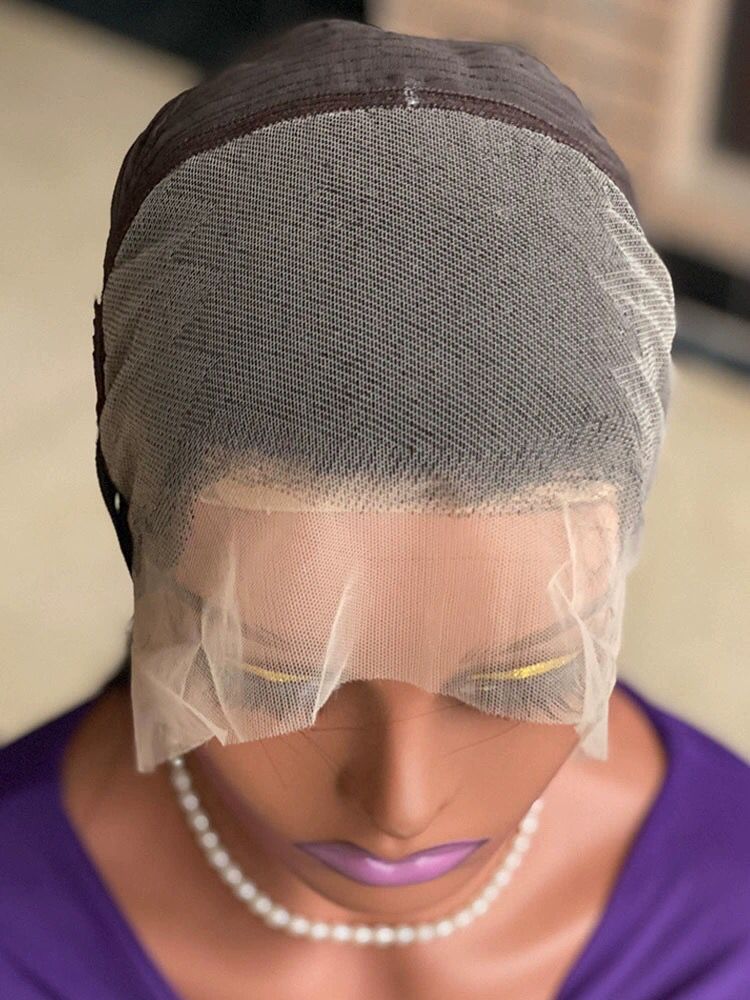 cacheado Peruca loiro frontal de renda 13*4 cabelo 100% humano natural repartição livre 65cm envio imediato